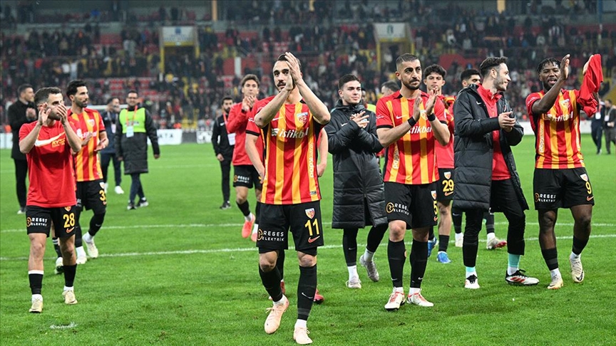 Kayserispor çıkışını sürdürüyor