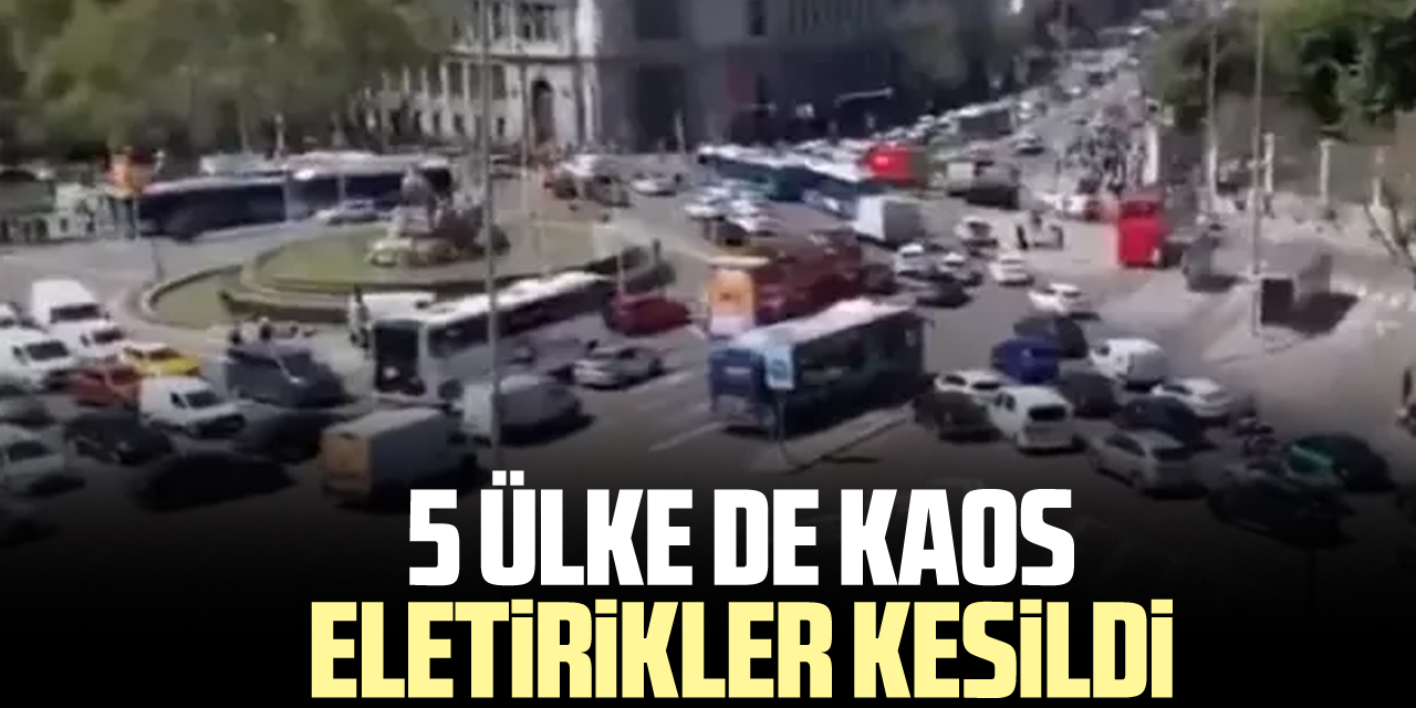 5 ülke de kaos eletirikler kesildi