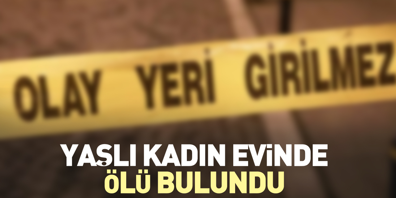 Yaşlı kadın evinde ölü bulundu
