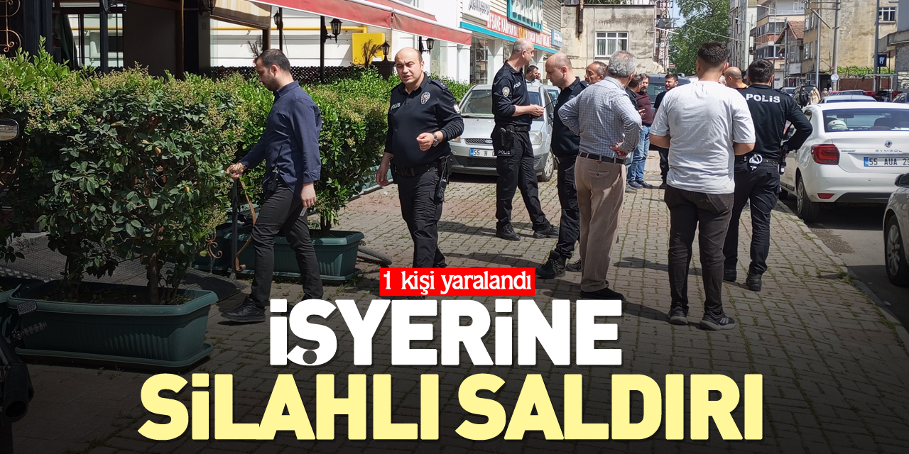 İŞYERİNE SİLAHLI SALDIRI