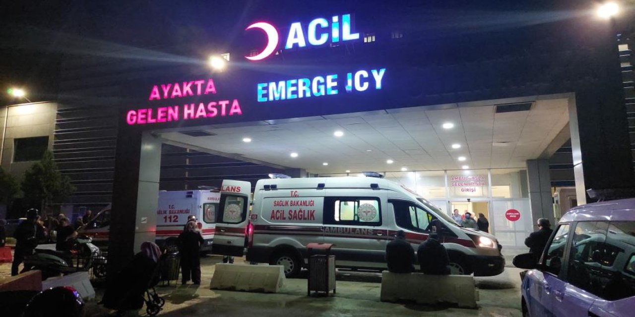 133 işçi gıda zehirlenmesi şüphesiyle hastanelik oldu