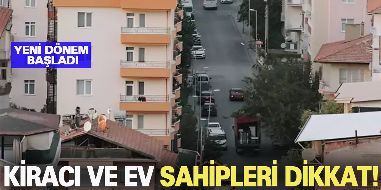 Kira sözleşmelerinde yeni dönem başladı