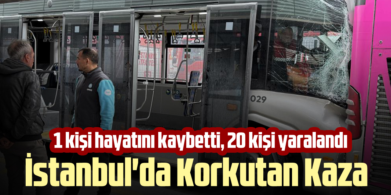 İstanbul'da Korkutan Kaza