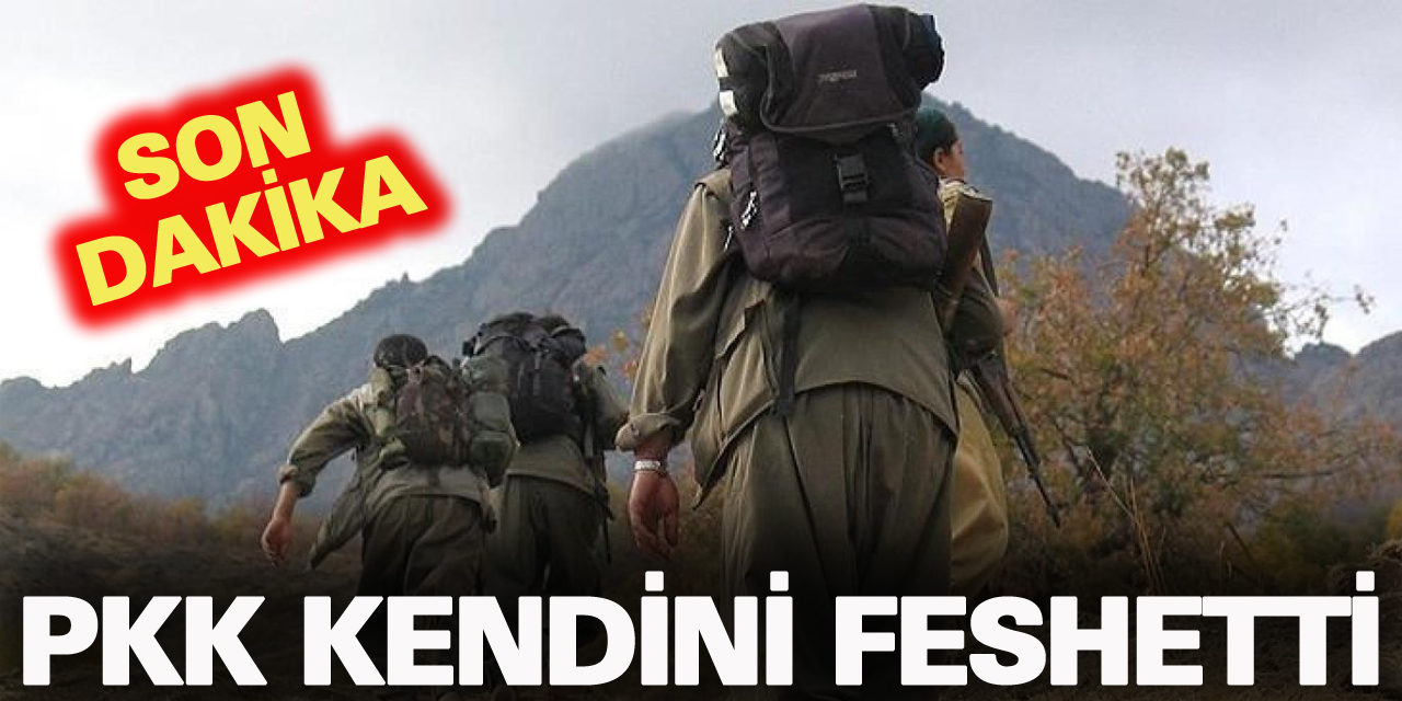TERÖR ÖRGÜTÜ PKK KENDİNİ FESHETTİ