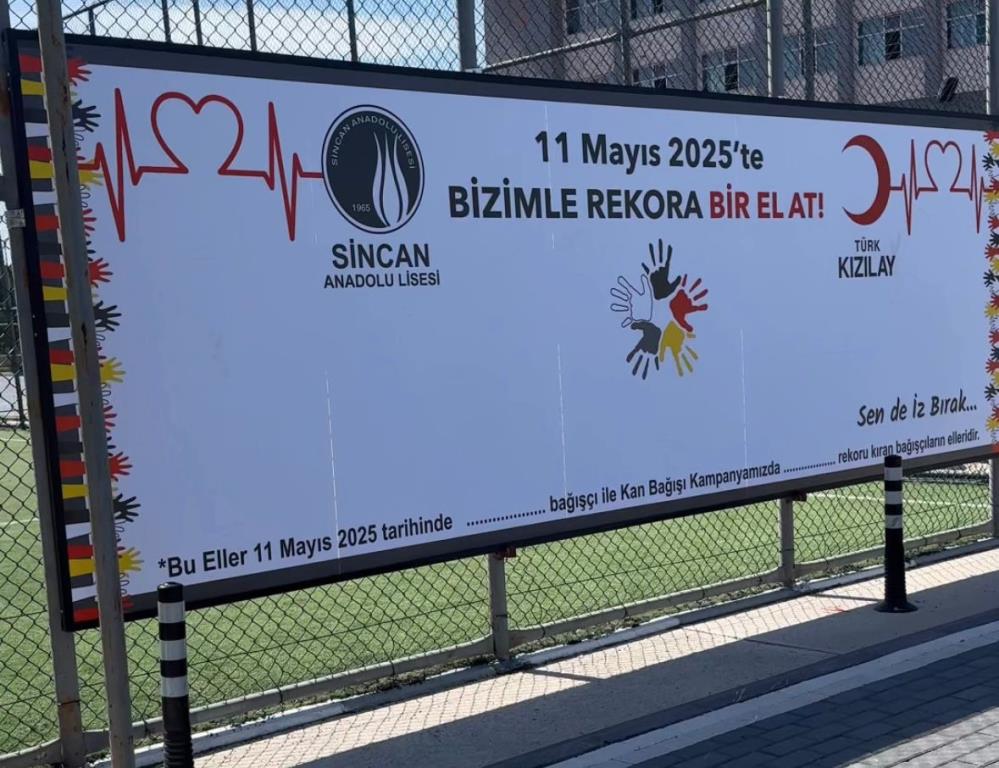 "Rekora Sen de El At" kan bağışı kampanyasına yoğun ilgi