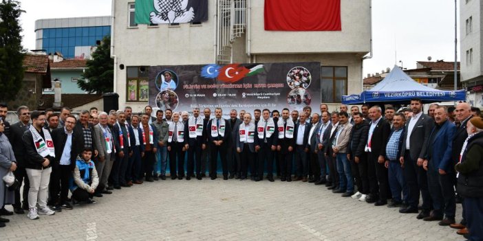 Filistin ve Doğru Türkistan için hayır çarşısı