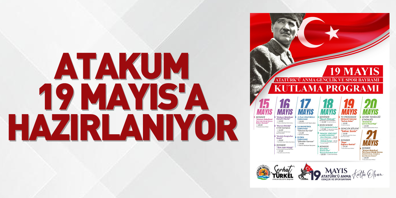 Atakum 19 Mayıs'a hazırlanıyor