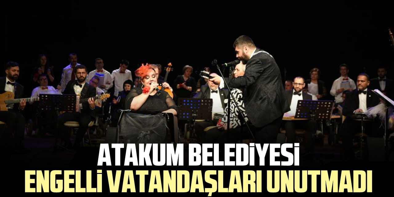 Atakum Belediyesi engelli vatandaşları unutmadı