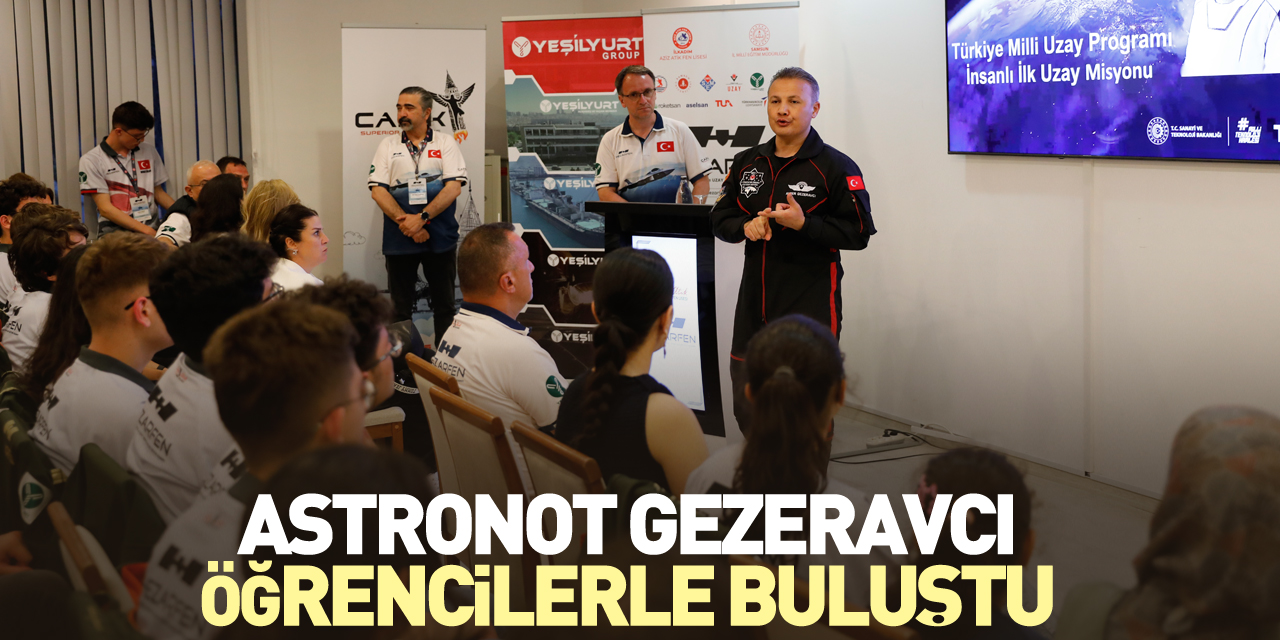 Gezeravcı, öğrencilerle buluştu