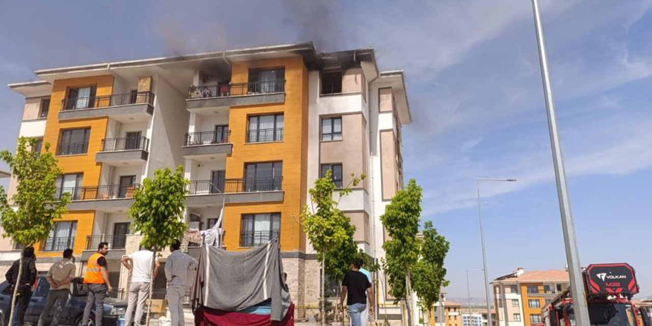 5. katta korkutan yangın