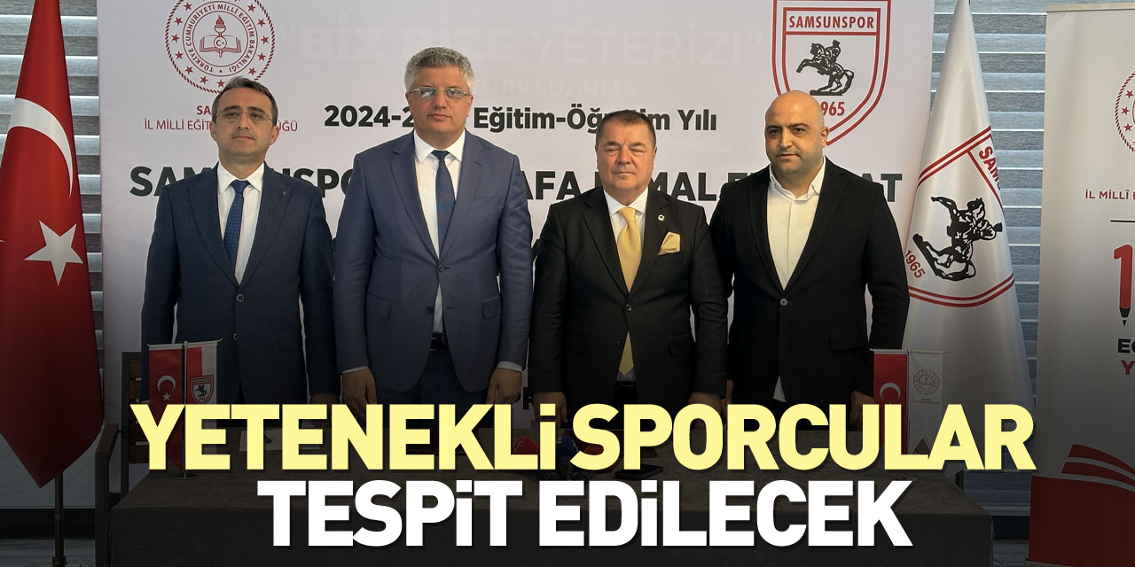 Yetenekli sporcular tespit edilecek