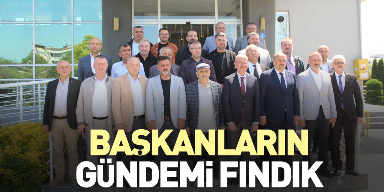 BAŞKANLARIN GÜNDEMİ FINDIK