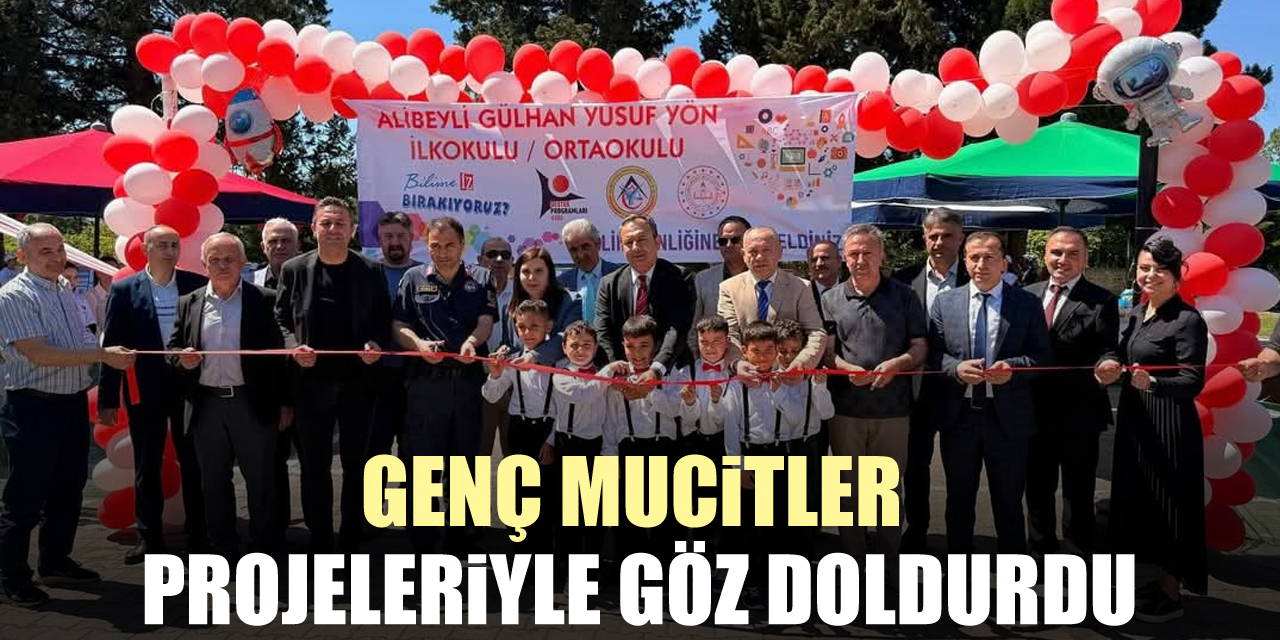 Genç mucitler projeleriyle göz doldurdu