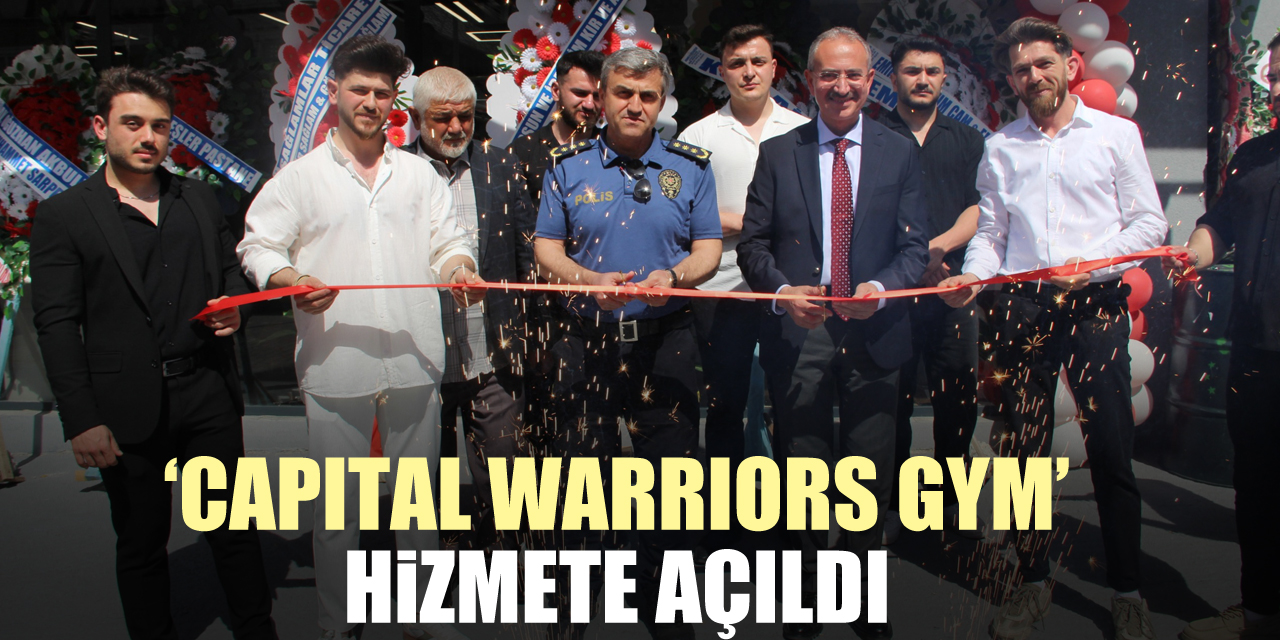 ‘CAPITAL WARRIORS GYM’ hizmete açıldı