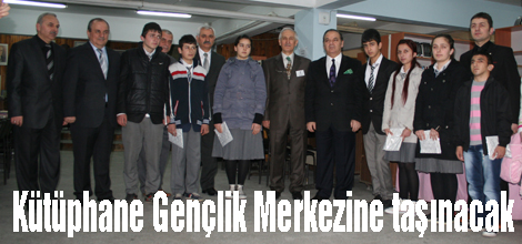 Kütüphane Gençlik Merkezine taşınacak