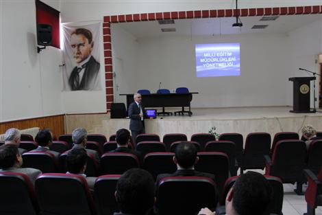 Okul İdarecilerine Sivil Savunma semineri