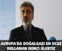 Yıldız: Avrupada en ucuz doğalgaz kullanan ikinci ülkeyiz