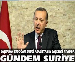 Başbakan Riyadda: Gündem Suriye