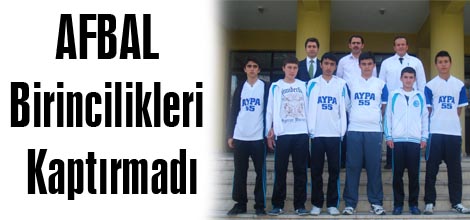 AFBAL Birincilikleri Kaptırmadı