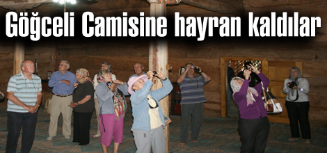 Göğceli Camisine hayran kaldılar