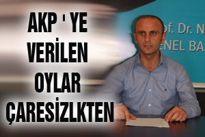 Demircioğlu: “Akp ‘ye Verilen Oylar Çaresizlikten”