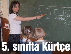 5. sınıfta Kürtçe