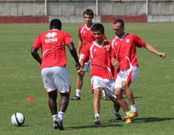 Samsunspor’da sıcak antreman