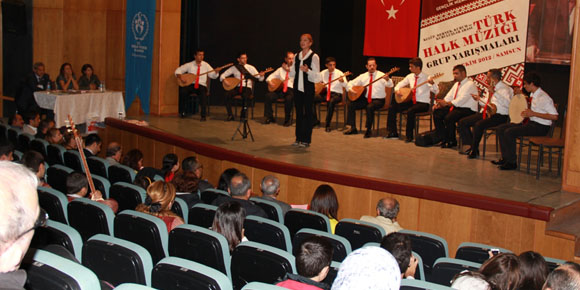 Türk Halk Müziği grup yarışmaları Samsun’da yapıldı