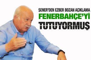 Sadri Şenerden ezber bozan açıklama