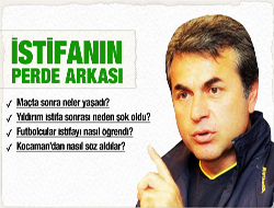 Kocamanın istifasının perde arkası