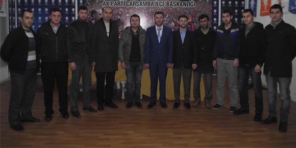 SP Gençlik kollarından Ak Parti’ye ziyaret