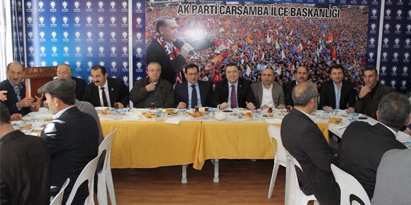 Demir Çarşamba’da Ziyaretler Yaptı