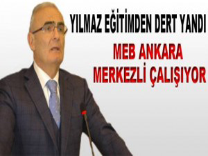 MEB Ankara merkezli çalışıyor