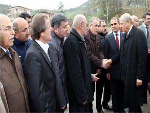 Bahçeli, Samsun’dan Geçti