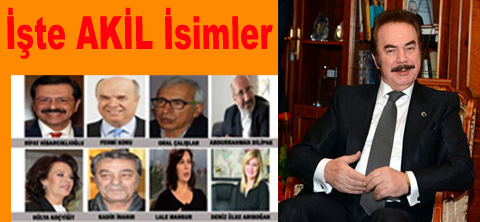 İşte akil isimler