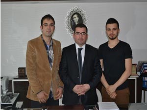 OMÜ Hukuk Fakültesi Öğrenci Temsilcilerinden Ahmet Yılmaz’a Ziyaret