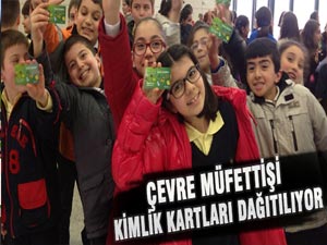 ÇEVRE MÜFETTİŞİ KİMLİK KARTLARI DAĞITILIYOR