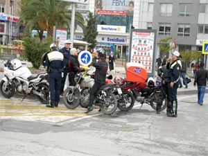Motosiklet Sürücülerine Ceza Yağdı