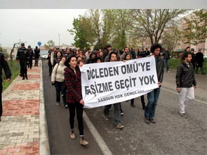 Samsun HDK Gençliği OMÜ Olaylarını Kınadı