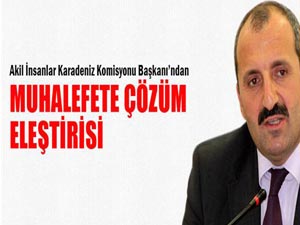 Hakyemezden muhalefete çözüm eleştirisi