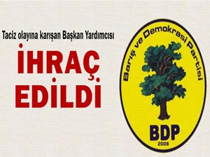 BDP, Siirt Belediye Başkan Yardımcısını ihraç etti