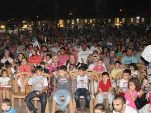 Çarşambalılardan Hacivat-Karagöz gösterisine yoğun ilgi