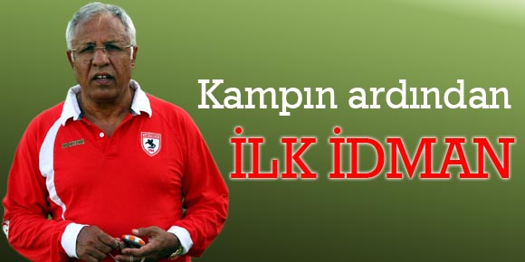 Samsunsporda Kampın Ardından İlk İdman