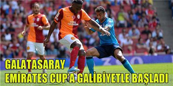 Galatasaray Emirates Cup’a galibiyetle başladı