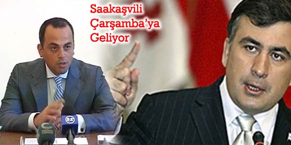 Mihail Saakaşvili Çarşamba’ya geliyor!