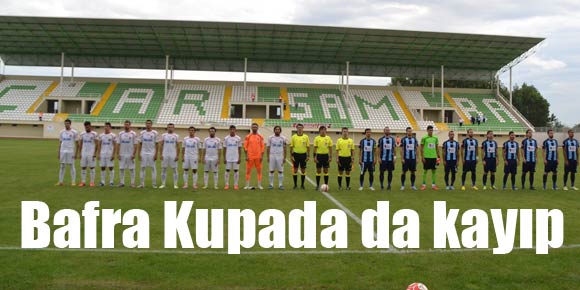 Bafra Spor Kupada da kayıp