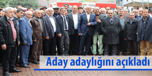 Fikret Oy resmen Belediye Başkan Aday adayı