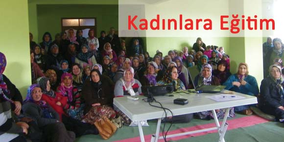 AĞCAGÜNEY’DE KADINLARA EĞİTİM