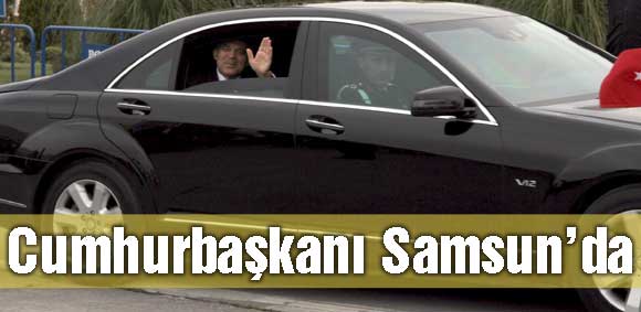 Cumhurbaşkanı Gül Samsunda