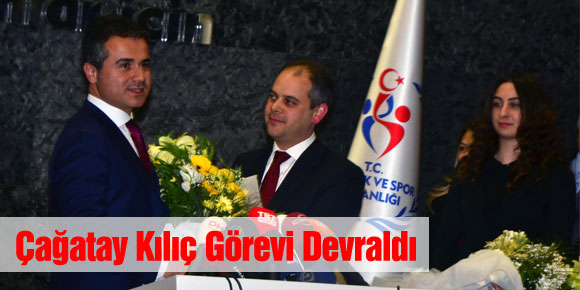 Suat Kılıç, görevini Akif Çağatay Kılıç’a devretti